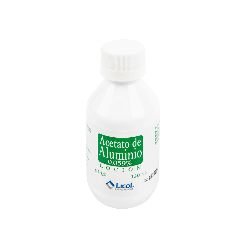ACETATO DE ALUMINIO 120 ML LC                     