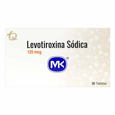 LEVOTIROXINA 125 MCG 30 TABS MK                   