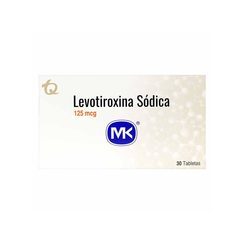 LEVOTIROXINA 125 MCG 30 TABS MK                   