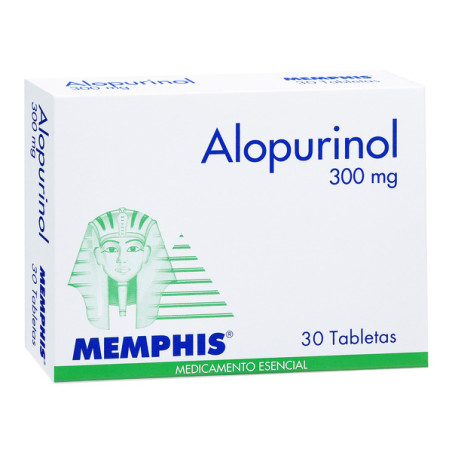 ( ) ALOPURINOL 300 MG 30 TBS MP