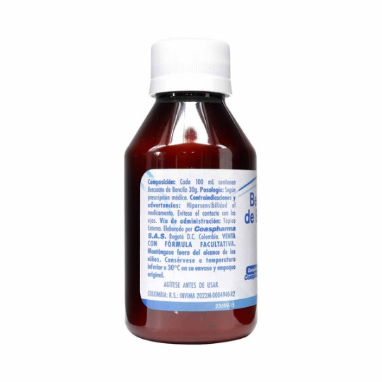 BENZOATO DE BENCILO 120 ML                        