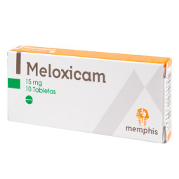 ( ) MELOXICAM 15 MG 10 TABLETAS MP                    