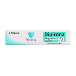 DIPIRONA MAGNES 2G/5ML 1 AMPOLLA VT