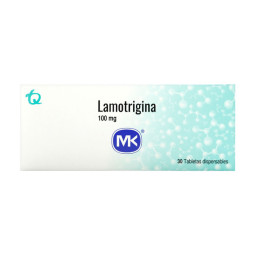 LAMOTRIGINA 100 MG 30 TABLETAS (M)48780