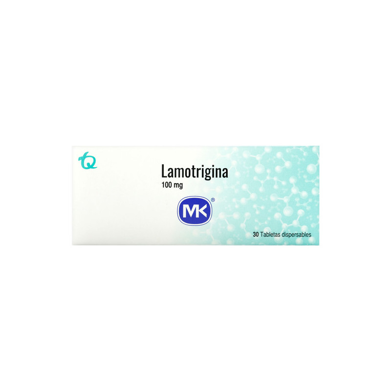 LAMOTRIGINA 100 MG 30 TABLETAS (M)48780