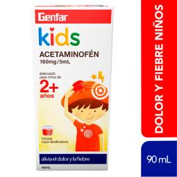 ( ) ACETAMINOFEN KIDS 160 MG 90 ML GF