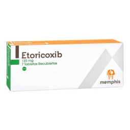 ( ) ETORICOXIB 120 MG 7 TBS REC MP