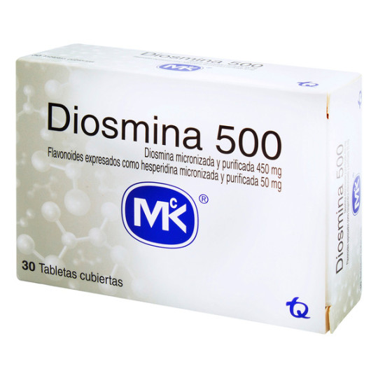 DIOSMINA HESPE 450/50MG 30 TBS MK
