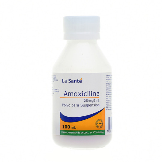 ( ) AMOXICILINA 250 MG SUSPENSION 100 ML LS