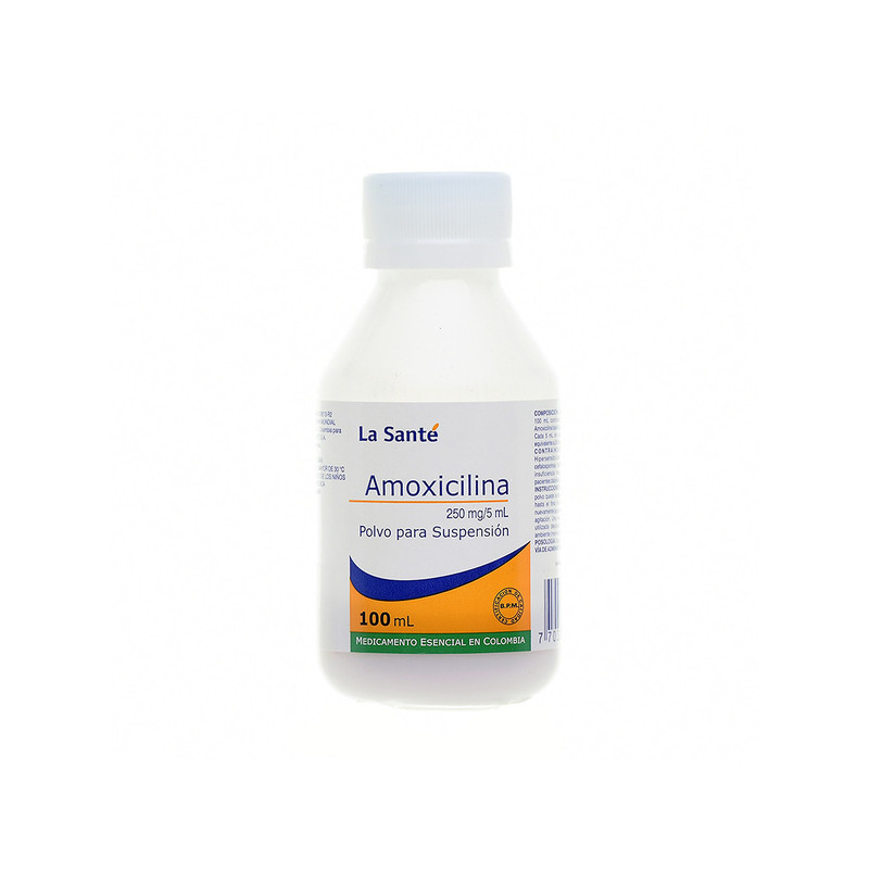 ( ) AMOXICILINA 250 MG SUSPENSION 100 ML LS