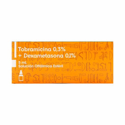 ( ) TOBRAMICINA 0.3% DEXAMET. 0.1% OFT 5ML            