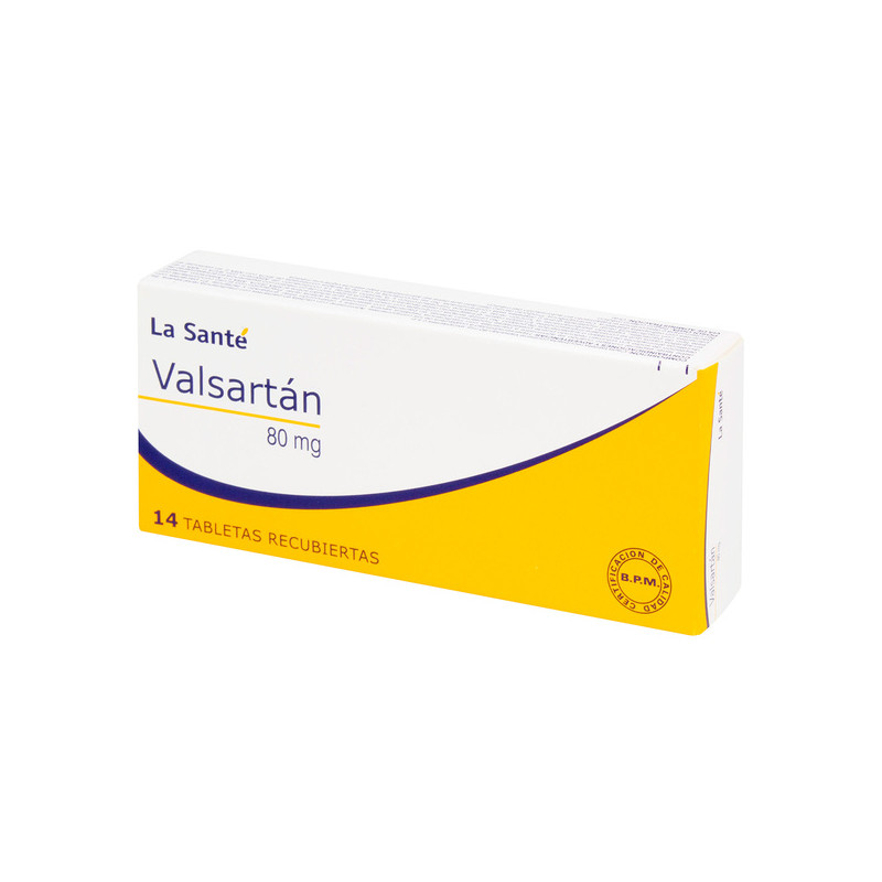 ( ) VALSARTAN 80 MG 14 TABLETAS LS(M)9284