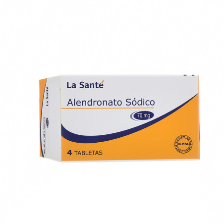 ( ) ALENDRONATO 70 MG 4 TABLETAS LS