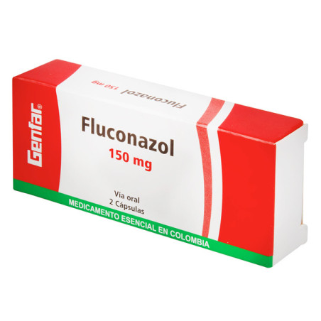 ( ) FLUCONAZOL 150 MG 2 CAPSULAS GF