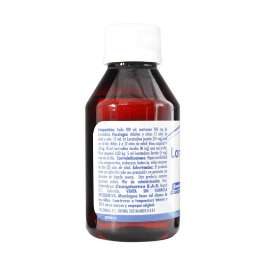 LORATADINA JARABE 120 ML                          