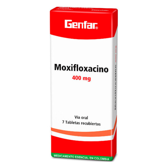( ) MOXIFLOXACINO 400 MG 7 TBS GF(M)51520