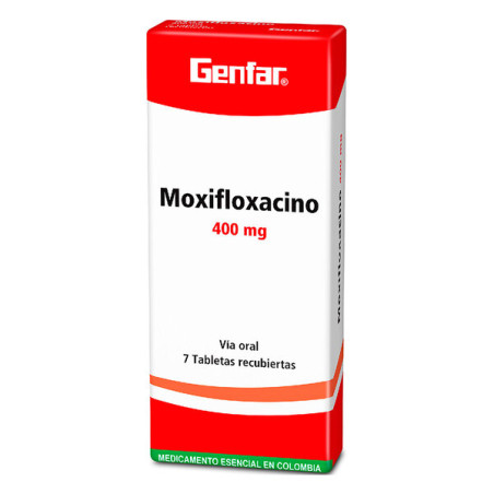 ( ) MOXIFLOXACINO 400 MG 7 TBS GF(M)51520