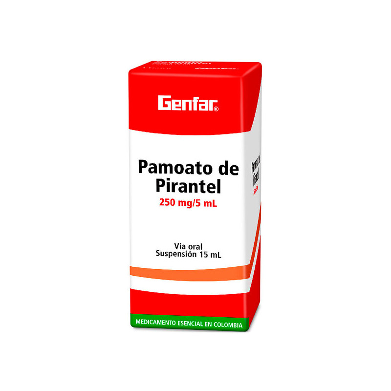 ( ) PAMOATO PIRANTEL SUSPENSION 15 ML GF