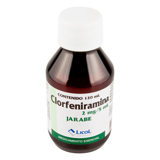 CLORFENIRAMINA JARABE 120 ML LC                   