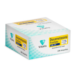 DEXAMETASONA 4MG/1ML 100 AMPOLLAS VT