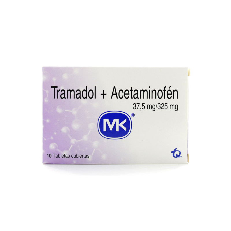 TRAMADOL 37.5 MG ACETAM.325 MG 10 TBS MK