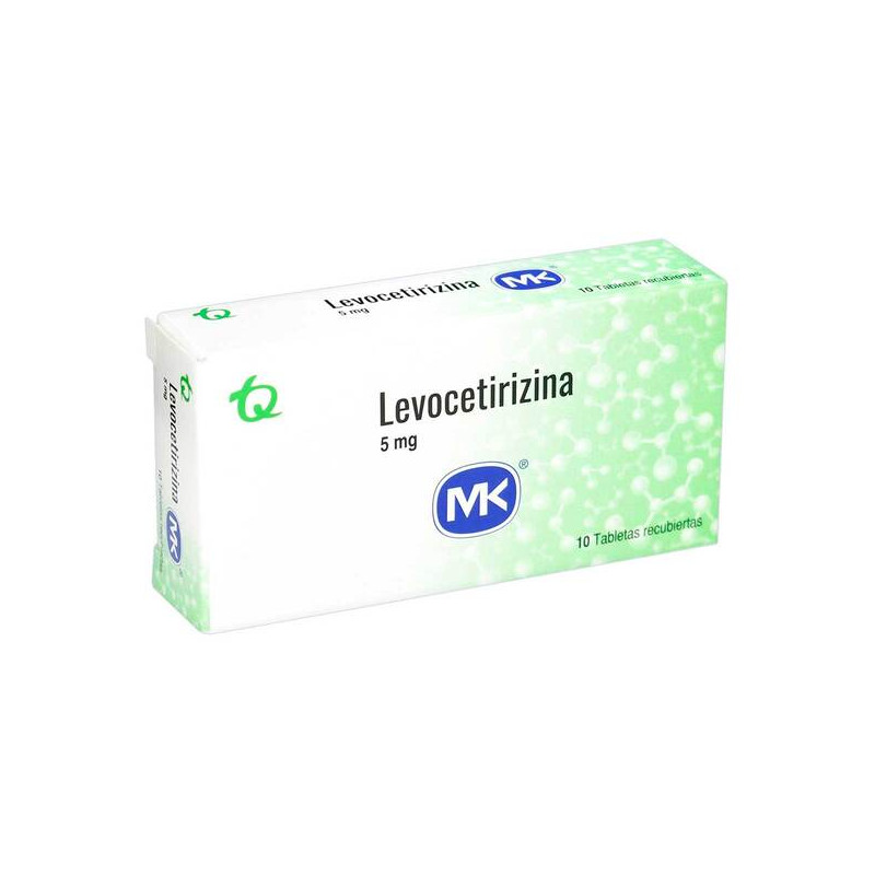 LEVOCETIRIZINA 5 MG 10 TBS MK