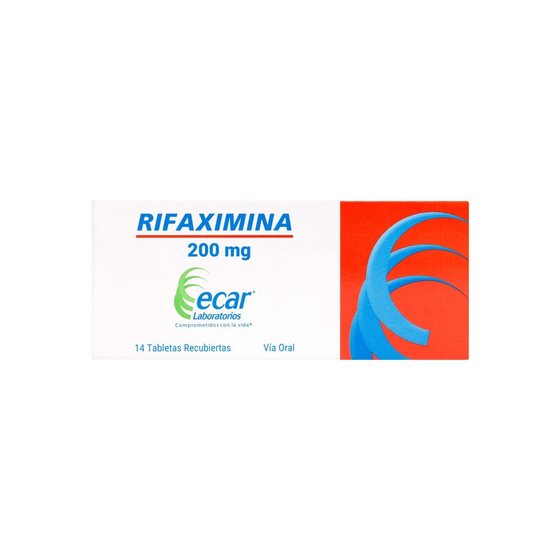 RIFAXIMINA 550 MG 14 TBS REC ECAR