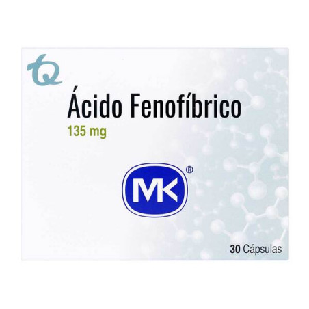 ACIDO FENOFIBRICO MK135MG 30CAP(M)191119