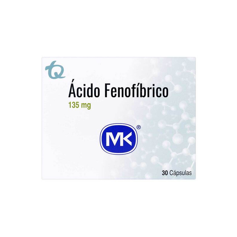 ACIDO FENOFIBRICO MK135MG 30CAP(M)191119