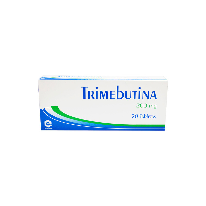 TRIMEBUTINA 200 MG 20 TABLETAS EX