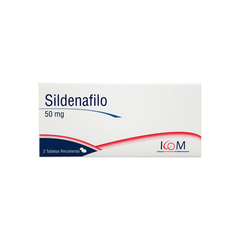 ( ) SILDENAFIL 50 MG 2 TABLETAS (NTI)                 