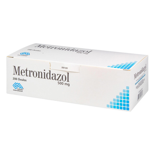 ( ) METRONIDAZOL 500 MG 200 OVULOS PC