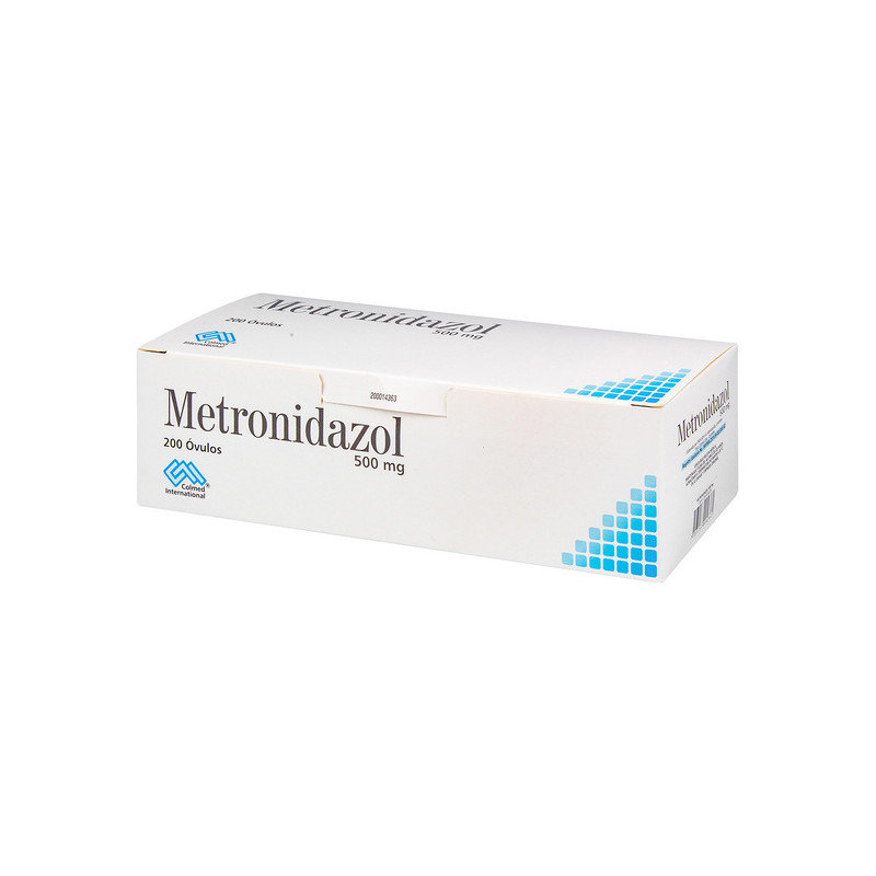 ( ) METRONIDAZOL 500 MG 200 OVULOS PC