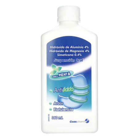 HIDROXIDO ALUMINIO HIDROX MAG SIM 360ML           
