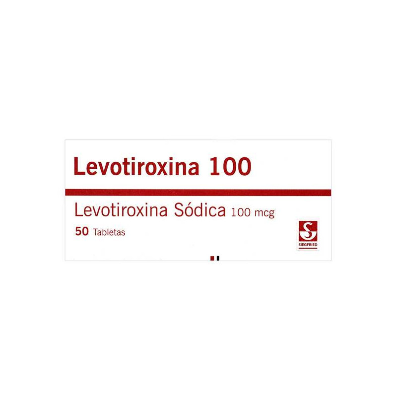 LEVOTIROXINA 100 MCG 50 TBS