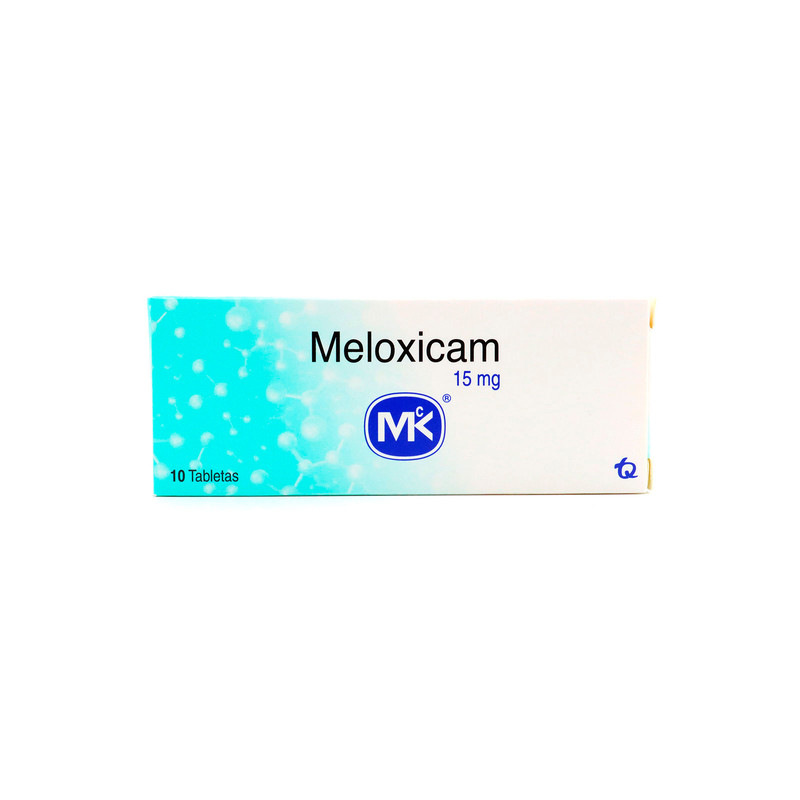 MELOXICAM 15 MG 10 TABLETAS MK