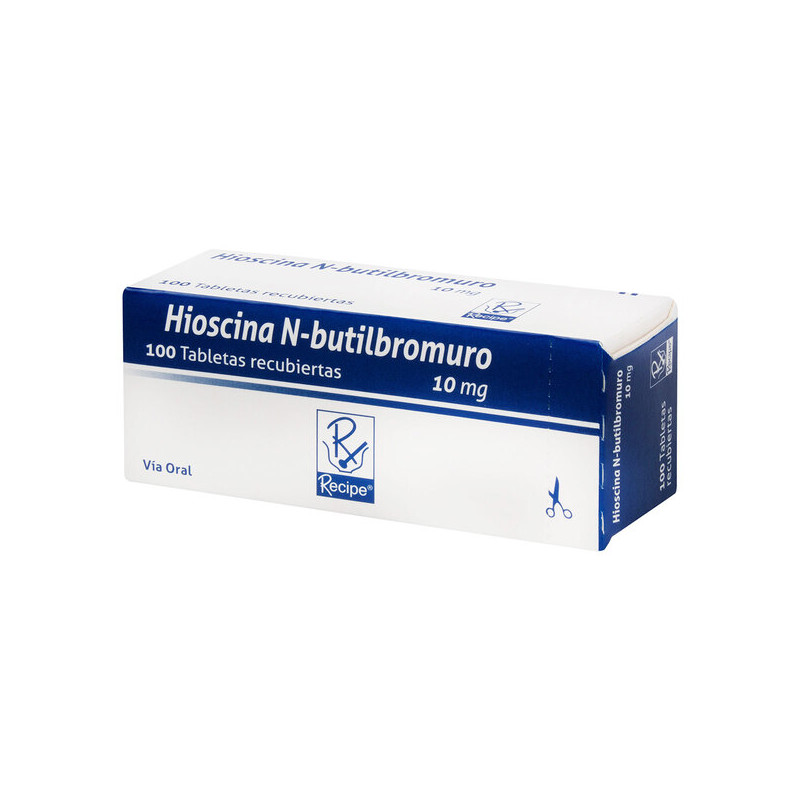 HIOSCINA N-BUTIL/BROMURO 10MG 100TBS RC
