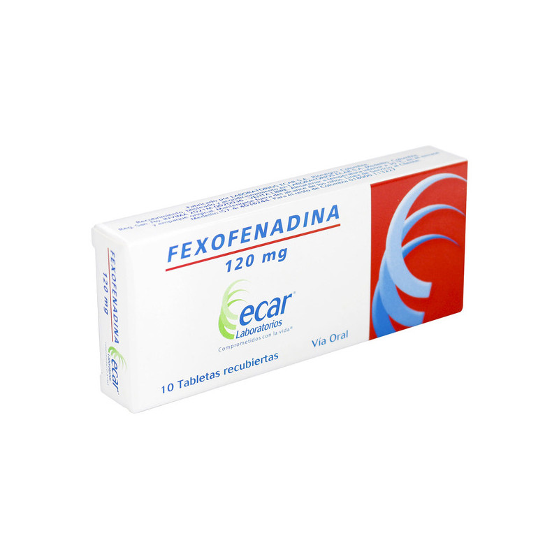 FEXOFENADINA 120 MG 10 TBS EC