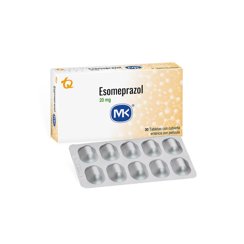 ESOMEPRAZOL 20 MG 30 TBS MK(PAE)