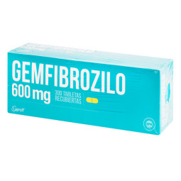 GEMFIBROZILO 600 MG 300 TABLETAS LP