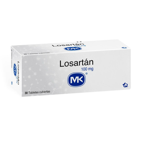 LOSARTAN 100 MG 30 TBS MK