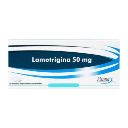 LAMOTRIGINA 50 MG 30 TABLETAS HP(M)21900
