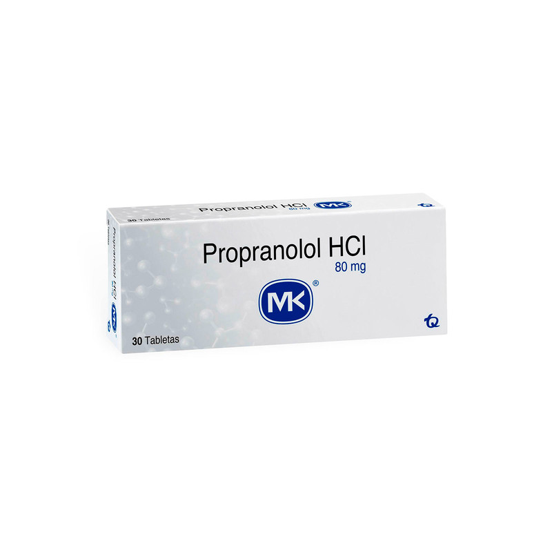 PROPRANOLOL HCL 80 MG 30 TBS MK