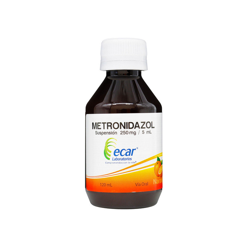 METRONIDAZOL 250 MG SUSPENSION 120 ML EC