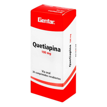 ( ) QUETIAPINA 100 MG 30 TBS GF(M)41910