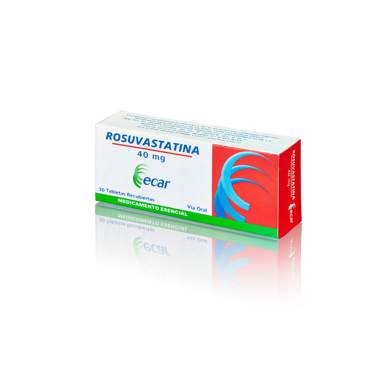 ROSUVASTATINA 40MG 30 TBS ECAR (A)(3% )