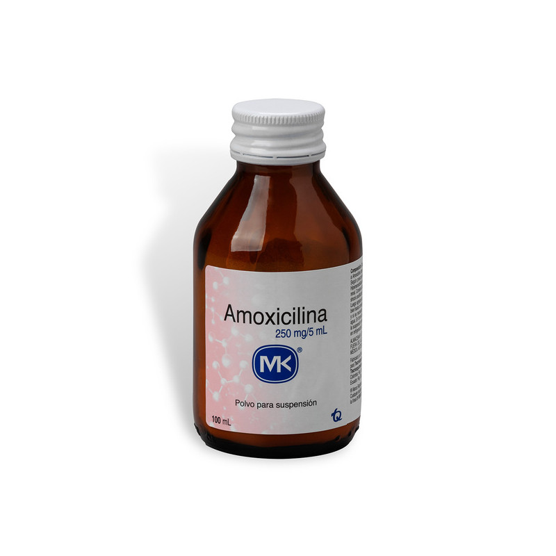AMOXICILINA 250 MG SUSPENSION 100 ML MK