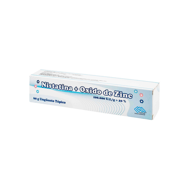 ( ) NISTATINA OXIDO DE ZINC 60 GR PC