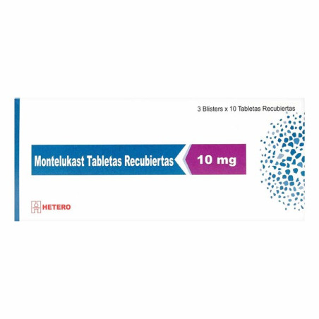 MONTELUKAST 10 MG 30 TABS RECS (M)75657           