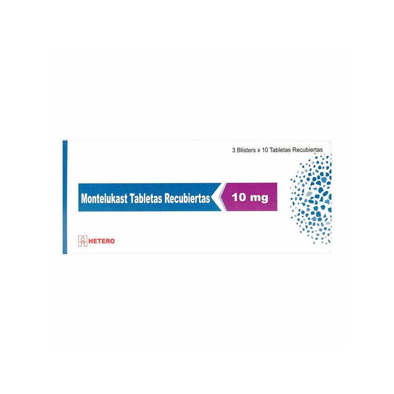 MONTELUKAST 10 MG 30 TABS RECS (M)75657           